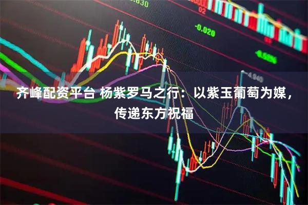 齐峰配资平台 杨紫罗马之行：以紫玉葡萄为媒，传递东方祝福